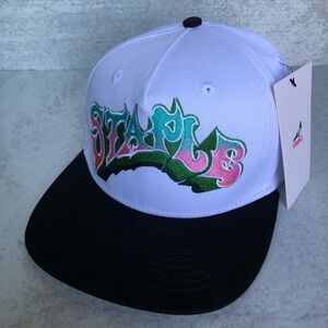 Staple Snapback Hat Cap Embroidered Logo NWT